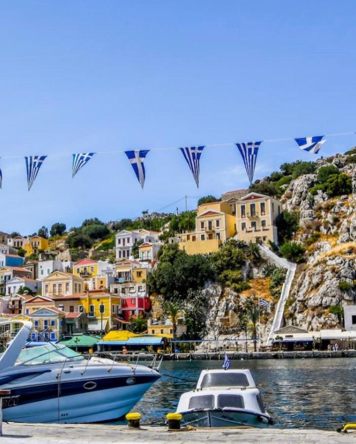 Stone Living Symi Central Apartments Buitenkant foto